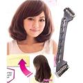 Hair Styling Bob Roller Tool- Black. 