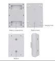 COB LED Switch Night Light Magnetic Wall Lamp Battery Operated Cordless Under Cabinet Light For Garage Closet. 