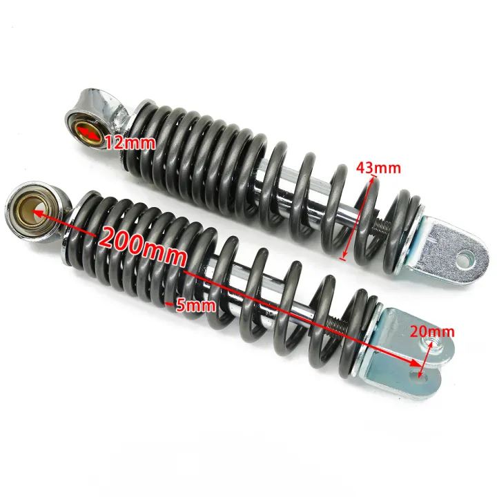 12mm%20Rear%20Shock%20Absorber%20Shocker%20Spring%20Suspension%20For%20Yamaha%20PW50%20PW%2050%20PY50%20Peewee%2050%20Y-Zinger%20Dirt%20Bike%20Motorcycle%20Chrome%20-%20Image%206