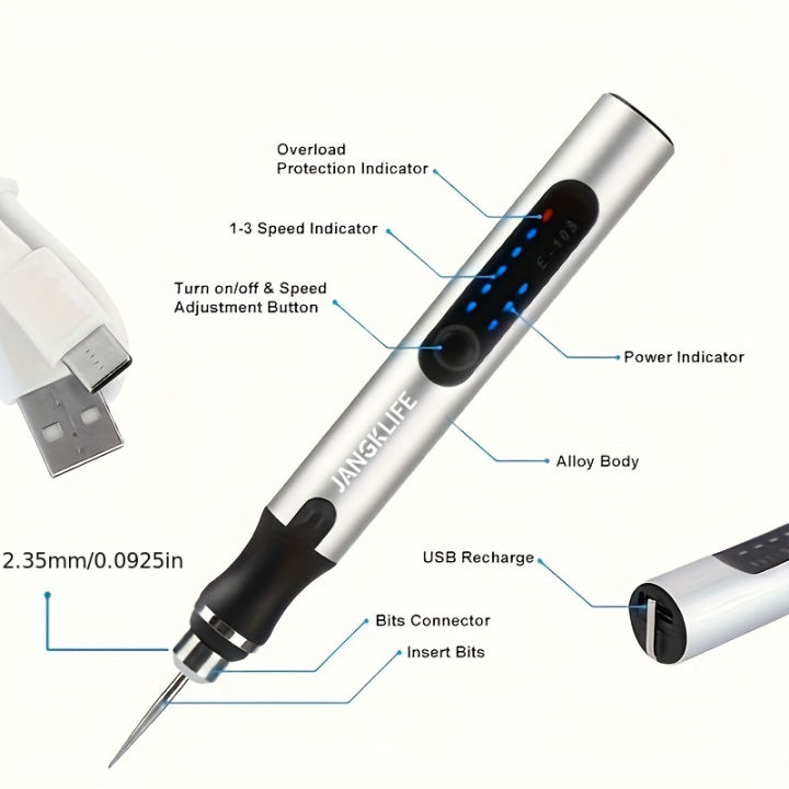JANGKLIFE%20USB%20Cordless%20Rotary%20Tool%20Kit%20Woodworking%20Engraving%20Pen%20Toy%20Pendant%20Figure%20DIY%20Cordless%20Drill%20-%20Image%205