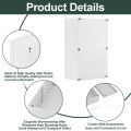 230x150x85mm Wiring Junction Box Water resistant White Plastic Enclosure Project Case DIY Junction Box IP65 Waterproof. 