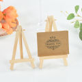 5/10pcs Mini Wooden Easel Stands Wedding Table Place Cards Holders Wooden Name Place Card Display Easels For Wedding Table Decor.