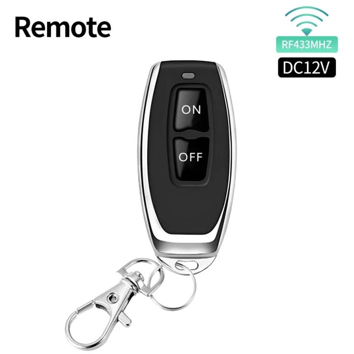 DC12V%2010A%20Relay%20Receiver%20RF%20433Mhz%20Universal%20Switch%20Remote%20Control%201CH%20Module%202CH%20Transmitter%20for%20LED%20Lighting%20Garage%20Gate%20Door%20-%20Image%207