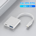 USB To Lightning OTG Adapter Lightning Male to USB 3.0 Female Connector Adaptaor for iPhone ipad Flash Drive OTG Converter. 