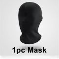 Cosplay Black No Hole Spandex Head Cover Hat Women Men Simulate CS Balaclava Cap Sun Uv Protection Bike Motorcycle Ski Mask. 