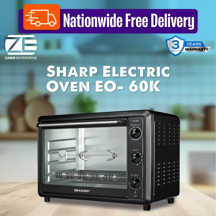 Sharp%20EO-60K-2%20Electric%20Oven%20(%2060L,%20Black%20)%20-%20Convection%20With%20Rotisserie.%20-%20Image%202