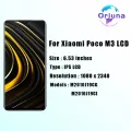 Original LCD For Xiaomi POCO M3 Display Touch Screen Digitizer For Xiaomi Poco M3 LCD With Frame Replacement Part. 
