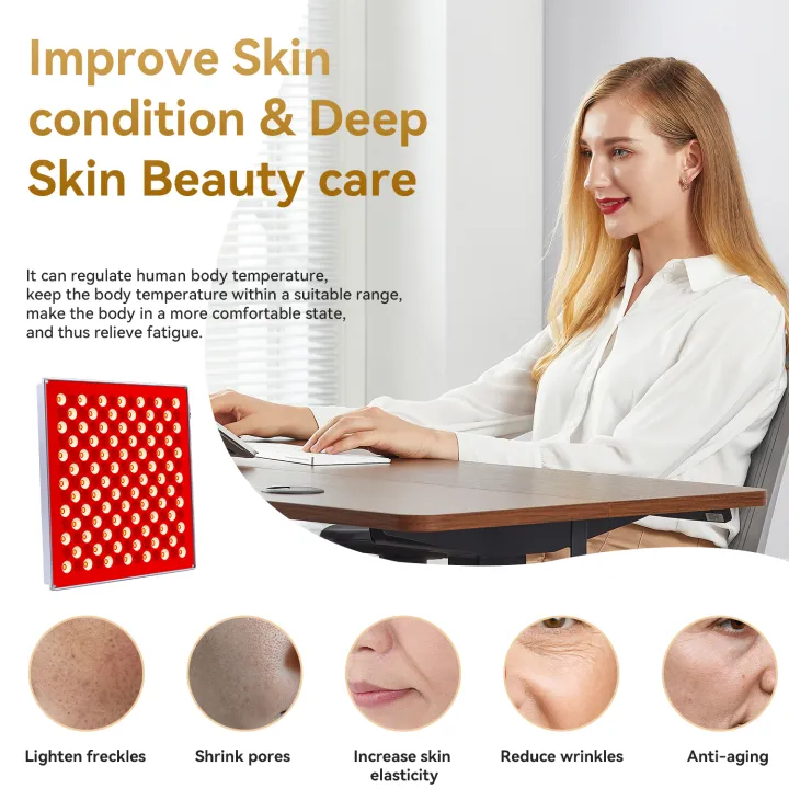 45W%20LED%20Panel%20with%20Deep%20660nm%20&%20850nm%20Light%20LED%20Red%20Light%20Therapy%20Device%20Combo%20for%20Skin%20Beauty,%20Muscle%20&%20Joint%20Pain%20Relief%20-%20Image%204