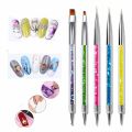 5Pcs Nails Art Dotting Pen Nails Brushes For Nails Art Accessories Tools Kits Nail Supplies For Professionals Manicure Set. 