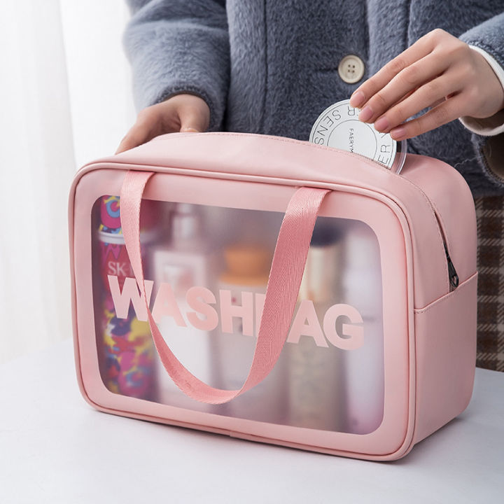 New portable makeup bag Large capacity portable travel storage toiletry