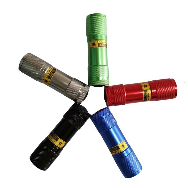 9%20LED%20395-400nm%20UV%20Light%20Flashlight%20Mini%20Torch%20Money%20Ore%20Leakage%20Id%20Invisible%20Ink%20Marker%20Pet%20Stains%20Cat%20Tinea%20Checker%20Use%20AAA%20-%20Image%205