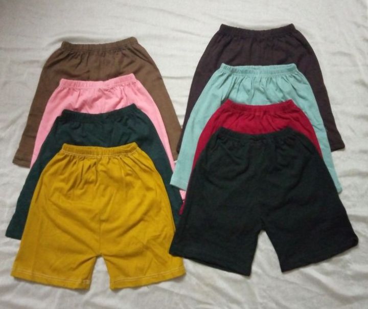 kids & boys multicolor half pant 6 pis combo pack