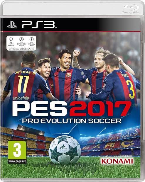 PES 2017 / Pro Evolution Soccer 2017 - PlayStation 3 / PS3 (Used)