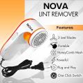 Nova Lint Remover -Electric- Wool and Fabrics. 
