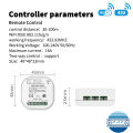 Smart Switch WiFi Tuya  Neutral-live Dual-Circuit 16A - Honeyguard. 