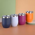 12oz Eggshell Cup Stainless Steel Thermos Bottle Portable Coffee Cups Water Bottle Travel Household Office School Drinking Tools. 