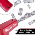 Supreme Money Gun Cash Cannon for Weddings, Parties and Fun Includes 100 Artificial Dollar Money Guns. 