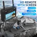 G.P.S  BRUSHLESS MOTOR DRONE G.P.S, 968 DUAL POSITIONING 4k DUAL CAMERA OBSTACLE AVOIDANCE DRONE. 