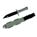Rubber Knife Training with Sheath, Fake plastic dagger, Flexible and Soft Fixed Blade Suitable for props, Halloween martial arts. 
