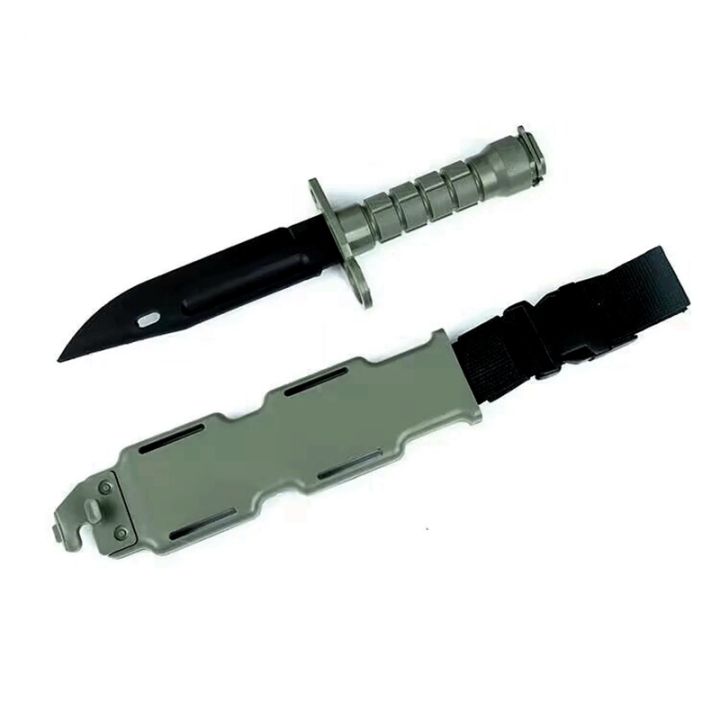Rubber%20Knife%20Training%20with%20Sheath,%20Fake%20plastic%20dagger,%20Flexible%20and%20Soft%20Fixed%20Blade%20Suitable%20for%20props,%20Halloween%20martial%20arts%20-%20Image%203