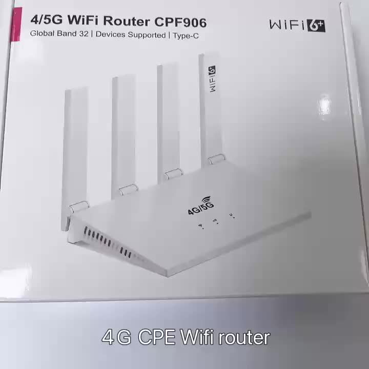 High performance R103 4G/5G broadband wireless router with SIM card slot 4 antenna WiFi modem 4G router 300Mbps WiFi Router