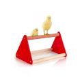 Chick Perch Chicken Perch Stand Resting Toy Frame Stand And Wooden Roosting Bar For Baby Chick Coop Hens Brooder.