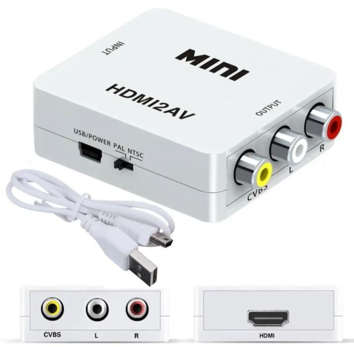 MINI HDMI AV UP Scaler 1080P HD Video Converter