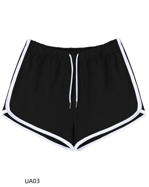 Summer%20Women's%20Casual%20Solid%20Cotton%20Shorts%20Yoga%20Gym%20Workout%20Fitness%20Pants%20Loose%20Student%20Comprehensive%20Training%20Short%20-%20Image%203