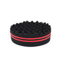 Oval Double Sides Magic Twist Hair Brush Sponge Brush Big Holes Barber Sponge Brush Twist Hair Afro Curl As Hair Care Tools.