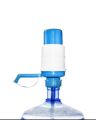 Manual Water Pump for 19 litre cans - Large Bottle - Blue and White. 