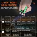 V3 EDC Flashlight Keychain Light 900 Lumens Handheld Portable Super Bright TYPE-C USB Charging Port Emergency Work Camping Light. 