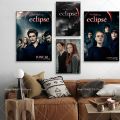 1PC Classic Movie TV Film Twilight Poster Self-adhesive Art Waterproof Paper Sticker Coffee House Bar Room Wall Decor. 