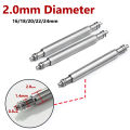 2.0mm Diameter Watch Band Spring Bar Pin Part Stainless Steel Spring Rod Link Pins 16mm 20mm 22mm 24mm Watch Accessories.