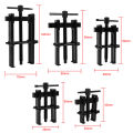 Two Jaw Twin Legs Extractor Durable Bearing Gear Puller Remover Hand Tool Carbon Steel Hand Repair Kit 2.5 3 4 6 8inch ja 3. 