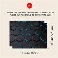 2-Piece tech-packed vinyl laptop sticker - self-adhesive case for , , ,  - easy to install,. 