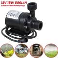 30W 800L/H DC 18V Low Noise Brushless Solar Water Pump Set for Garden Pool Pond Bird Bath Outdoor Waterfall Fountain Decoration. 