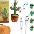 Wiggly Dancing Cactus Rechargable Dancing Cactus Toy Polish.. 
