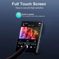 Metal MP3 Player Bluetooth 5.4 HiFi MP3 Music Player Built-in Speaker 2.4inch Touch Screen MP4 Player with E-book/Recording.