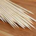 Bamboo Wooden skewers stick for Kabab, Paneer Tikka, Seekh, Barbeque, and Grilling - 8 inch ( Pack of 50 pcs).