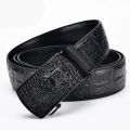 2023 Fashion Alloy Women Belts Chain Luxury for Genuine Leather New Style Pin Buckle Jeans Decorative Men Retro Punk. 