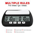 Professional Board Game Stopwatch Count Up Down Competition Hour Meter Table Games Chess Clock Digital for International Chess. 