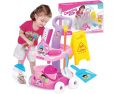 Kids Mini Cleaning Play Set Cleaning Car With Accessories Children's Pretend Mini DIY  Cleaning Set Car. 