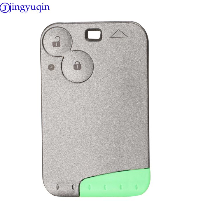 jingyuqin%20433%20MHz%20Pcf7947%20Chip%202%20Button%20Remote%20Card%20Smart%20Car%20Key%20for%20Renault%20Laguna%20Key%20-%20Image%202
