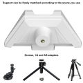 For Starlink Mini Plastic Tripod Mount Adapter - Fixed 1/4" Device Holder with Stable Tripod Base, Compatible with Dish Mounts. 