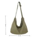 Women's Shoulder Bag Large Capacity Crossbody Bag for Woman 2025 New in Cotton Fashion Korean Female Student School Bag Handbag. 