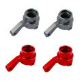 Metal Front Axle Bridge Steering Cup Turn Cup Kit for WPL C14 C24 C34 C44 B14 B1 B16 B24 B36 MN D90 D91 MN99S RC Car Spare Parts.