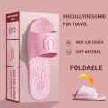 Foldable Portable Men's Slippers Hotel Travel Sandals Home Slippers Non-Slip Bathing Men Women Unisex Quick-Drying Slippers. 