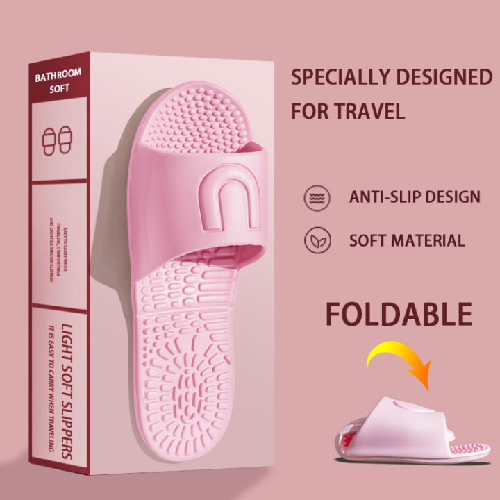 Foldable%20Portable%20Men's%20Slippers%20Hotel%20Travel%20Sandals%20Home%20Slippers%20Non-Slip%20Bathing%20Men%20Women%20Unisex%20Quick-Drying%20Slippers%20-%20Image%204