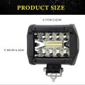 60W Offroad LED Work Light 12V Spot Flood Combo Pods For SUV ATV Truck Boats Car LED Headlights Fog Lamps Accessories. 