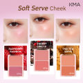 [New Product] Kma Blush, 2 Colors, Powder Texture, Beautiful Color, Long-Lasting, Soft Serve Cheek 6.5g.. 